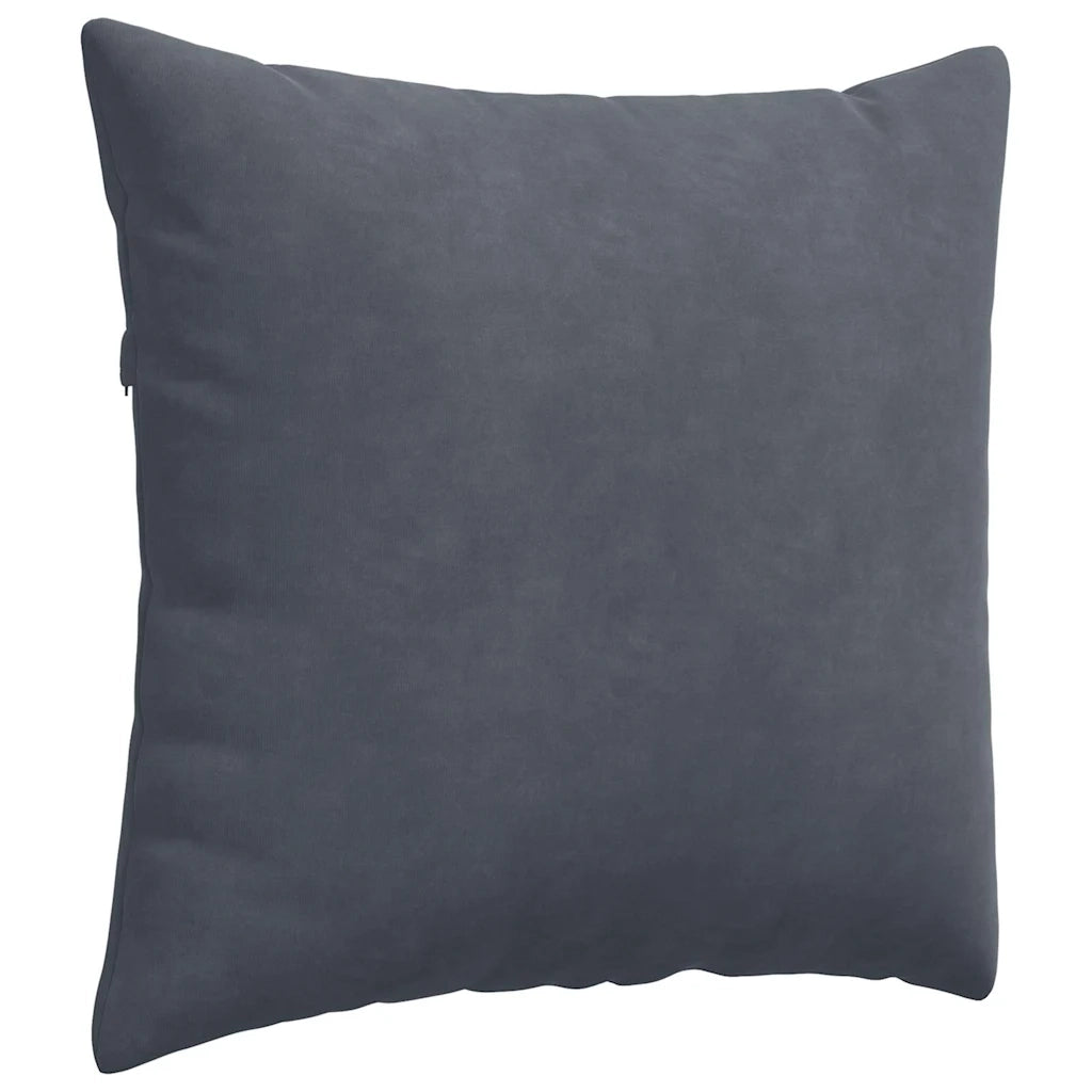 Cuscini da Divano 2 pcs Grigio scuro 50 x 50 cm