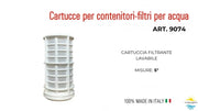 Cartuccia del Filtro Lavabile 50μ micron da 5 "