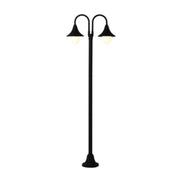 LAMPIONE PARIGI 2 BRACCI NERO- I GIARDINI DEL RE- 1,0 pz