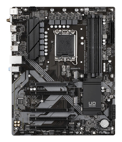GIGABYTE B760 DS3H AX DDR4 Scheda Madre - Supporta processori Intel Core 14ª generazione, VRM digitale a 8+2+1 fasi, fino a 5333MHz DDR4 (OC), 2x PCIe 4.0 M.2, Wi-Fi 6E, GbE LAN, USB 3.2 Gen 2