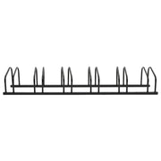 Portabici per 6 Biciclette Acciaio Nero CFW4560566