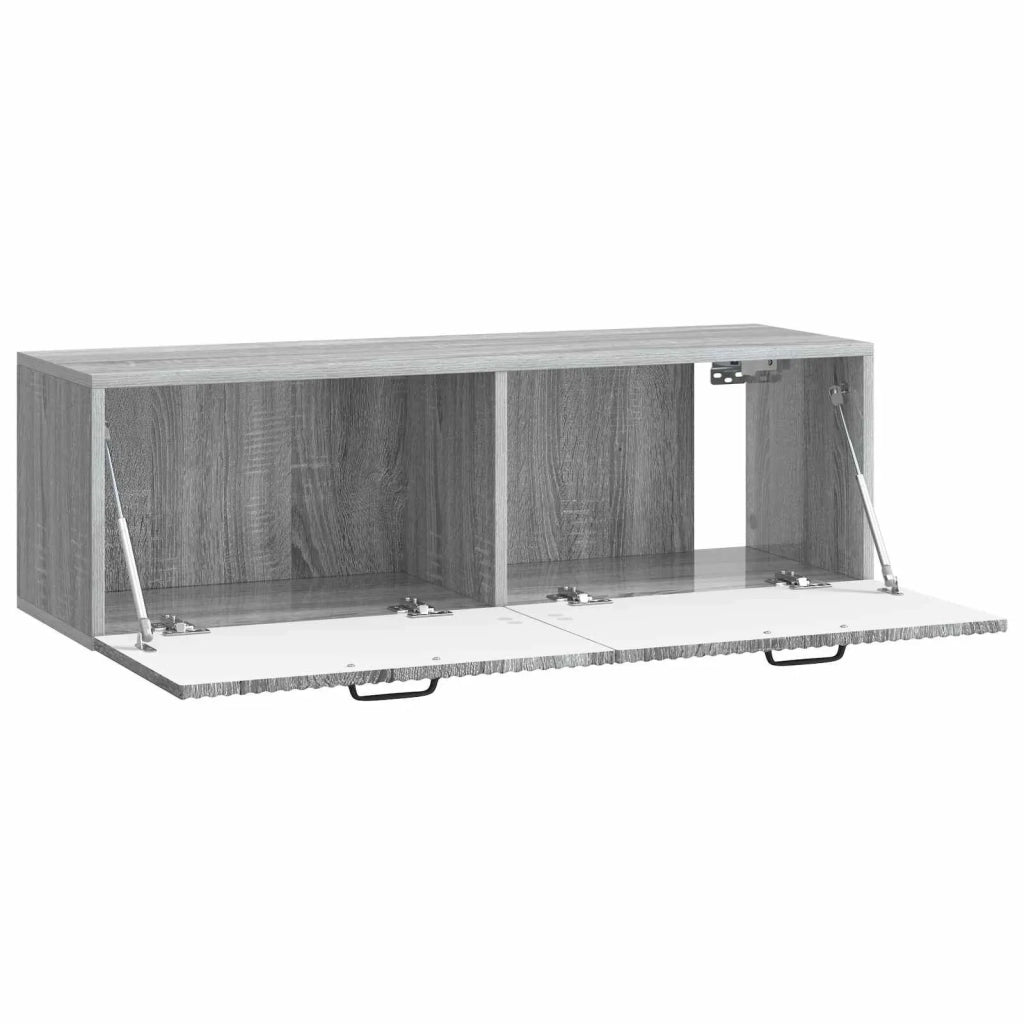 Mobile Porta TV da Muro Grigio Sonoma 98 x 31 x 30 cm 899071