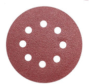 Schuurschijven 180mm - Klittenbandschijven - 8 Gati - Korrel 60 - Harsgebonden - Duurzaam Alluminio Ossidato - Schuurpapier