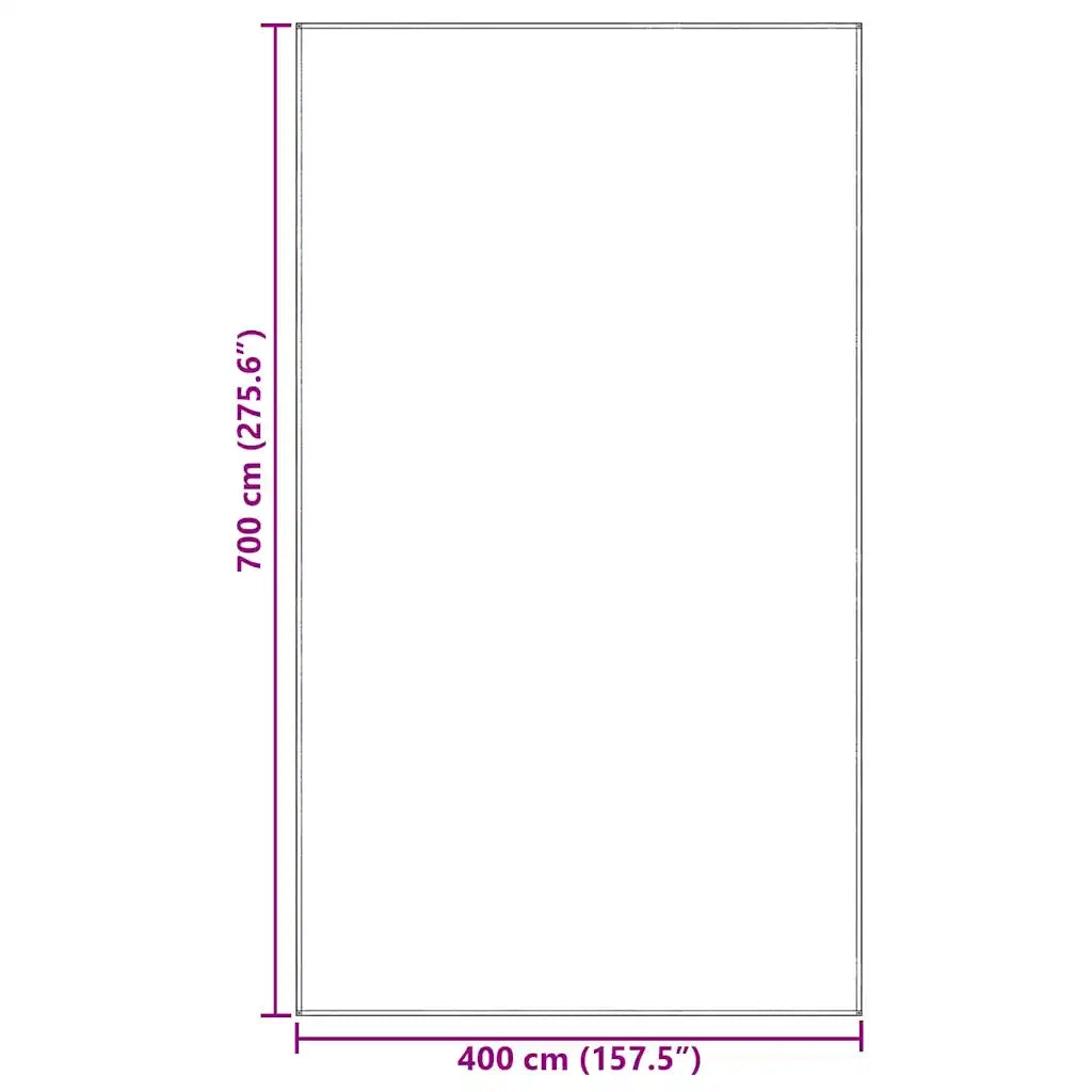 Tappeto da Tenda Blu e Grigio 700 x 400 cm Polietilene 42000183