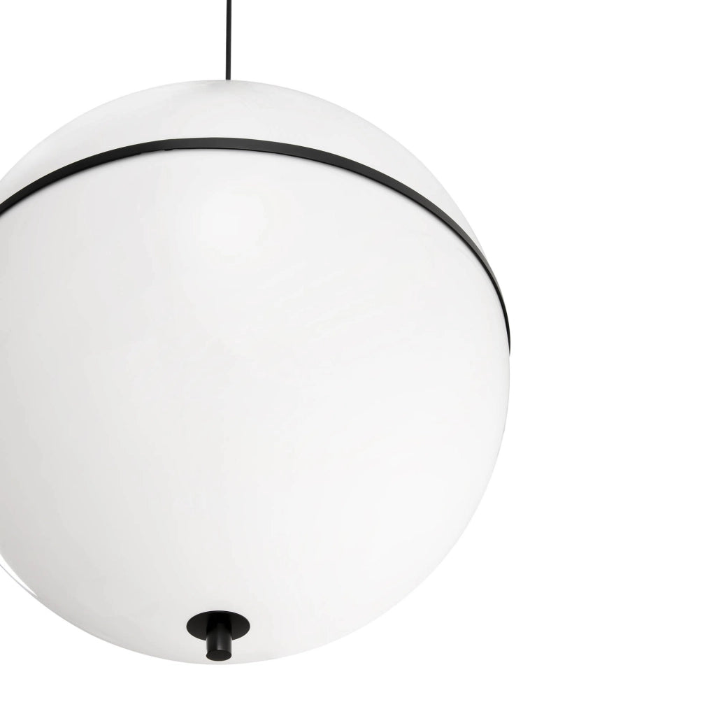 DOME M Lampada sospensione nera