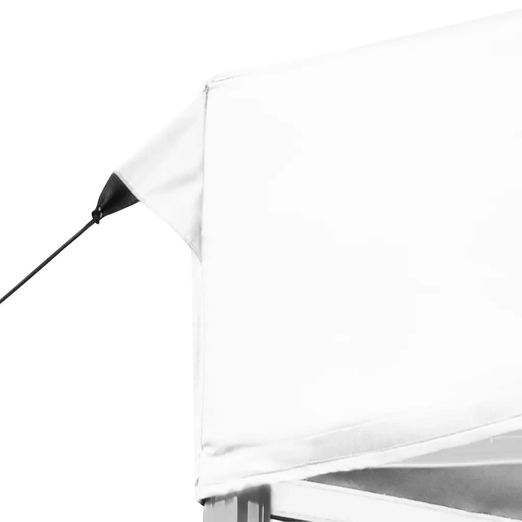 Gazebo Professionale Pieghevole Alluminio 6x3 m Bianco 45505