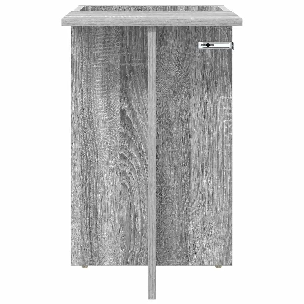 Tavolino | Tavolo laterale Grigio Sonoma 35 x 40 x 55 cm Legno multistrato