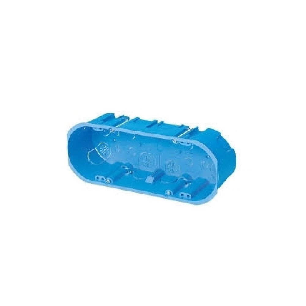 Trade Shop - Scatola Cassetta Da Incasso 6/7 Posti 506 Per Cartongesso Inserti In Ferro -