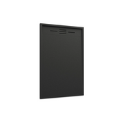 Piatto doccia 90x120 effetto pietra colore nero | Spanios