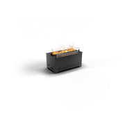 Planika - Bruciatore a Vapore Acqueo Cloudy Effetto Fiamma Realistica con Tecnologia Optimyst, Controllo Remoto, Design Moderno