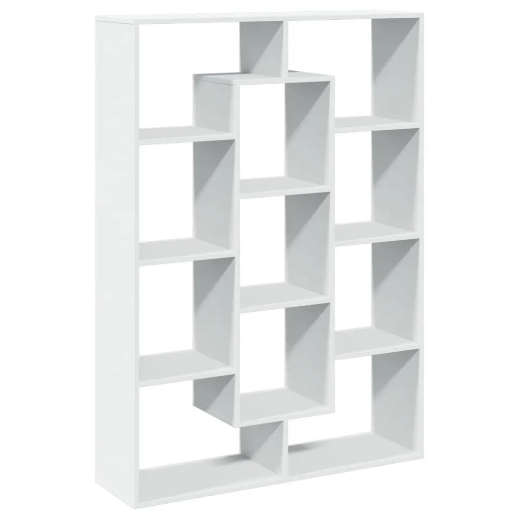 Libreria Bianca 102x29x143 cm in Legno Multistrato 3310298