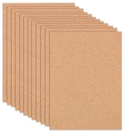 12 pezzi di piastre di gomma 30x21cm 1mm per modellismo, tabellone per appunti, piastre di gomma per camere da letto, ufficio casalingo, fai da te e come pannello da parete, per terrarium e come isolante