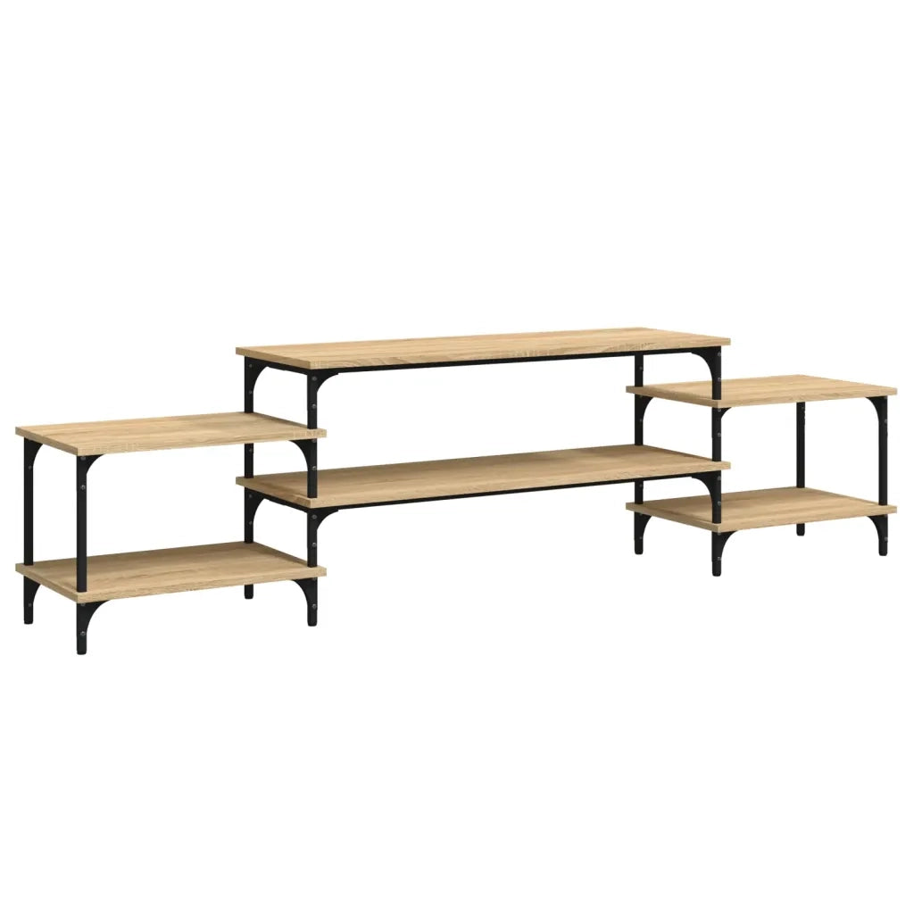 Mobile Porta TV Rovere Sonoma 197x35x52 cm in Legno Multistratocod mxl 127031