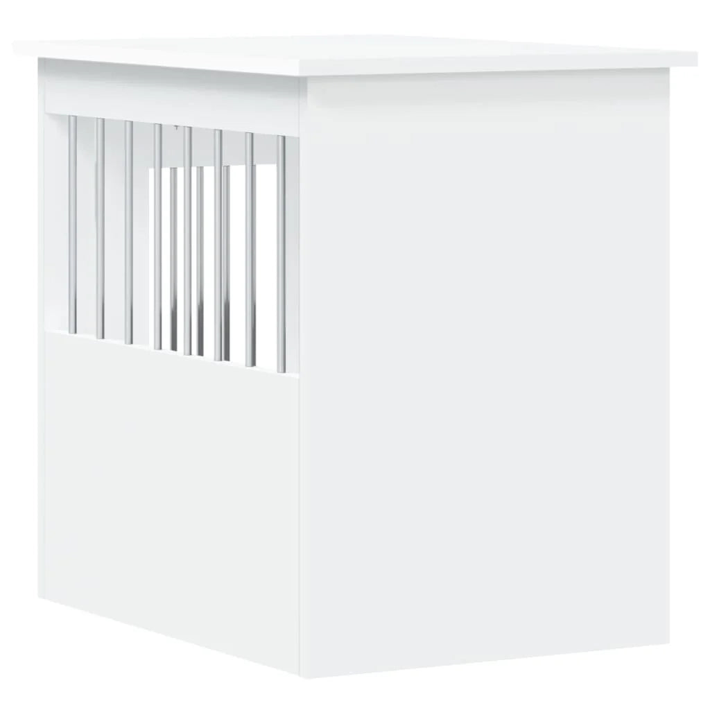 Mobile per trasportino per cani 45 x 62 x 59 cm in legno ingegnerizzato bianco 02_0043351