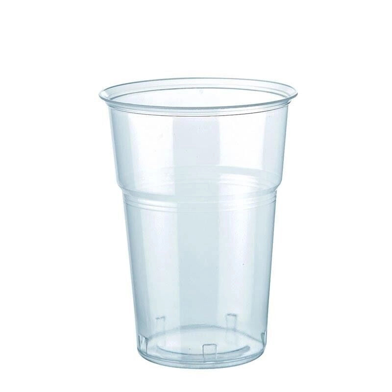 BIBO SET DA 50 BICCHIERI IN PLASTICA TRASPARENTE DA 250 CC
