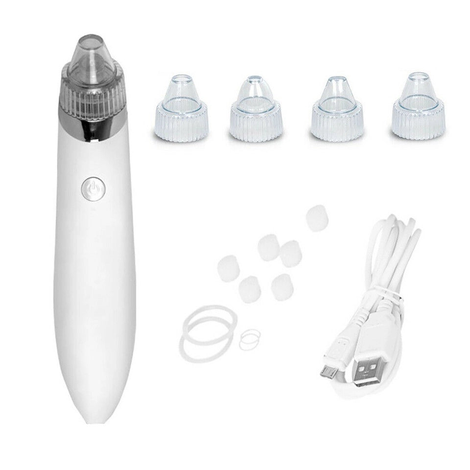 ASPIRATORE FACCIALE RIMOZIONE PUNTI NERI BRUFOLI PULIZIA VISO PORI NASALI XN8030