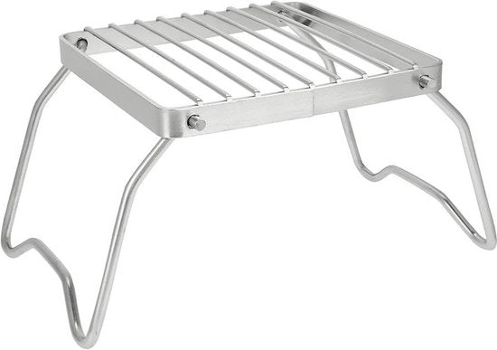 Griglia a Carbone Portatile per Campeggio - Griglia BBQ Manuale