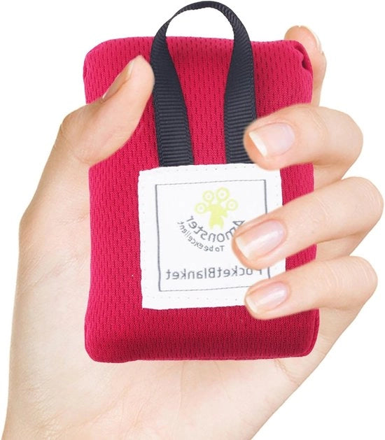 Mini Pieghevole Copriporta per Picnic - Leggero e Impermeabile - 1 Pezzo - Rosso - 70 x 110 cm