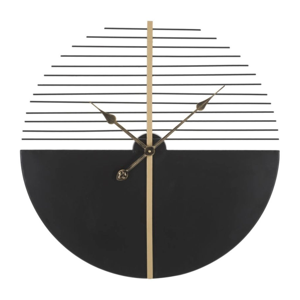 Orologio da Parete VKH236, Nero, Metallo, 60x4,5x60 cm