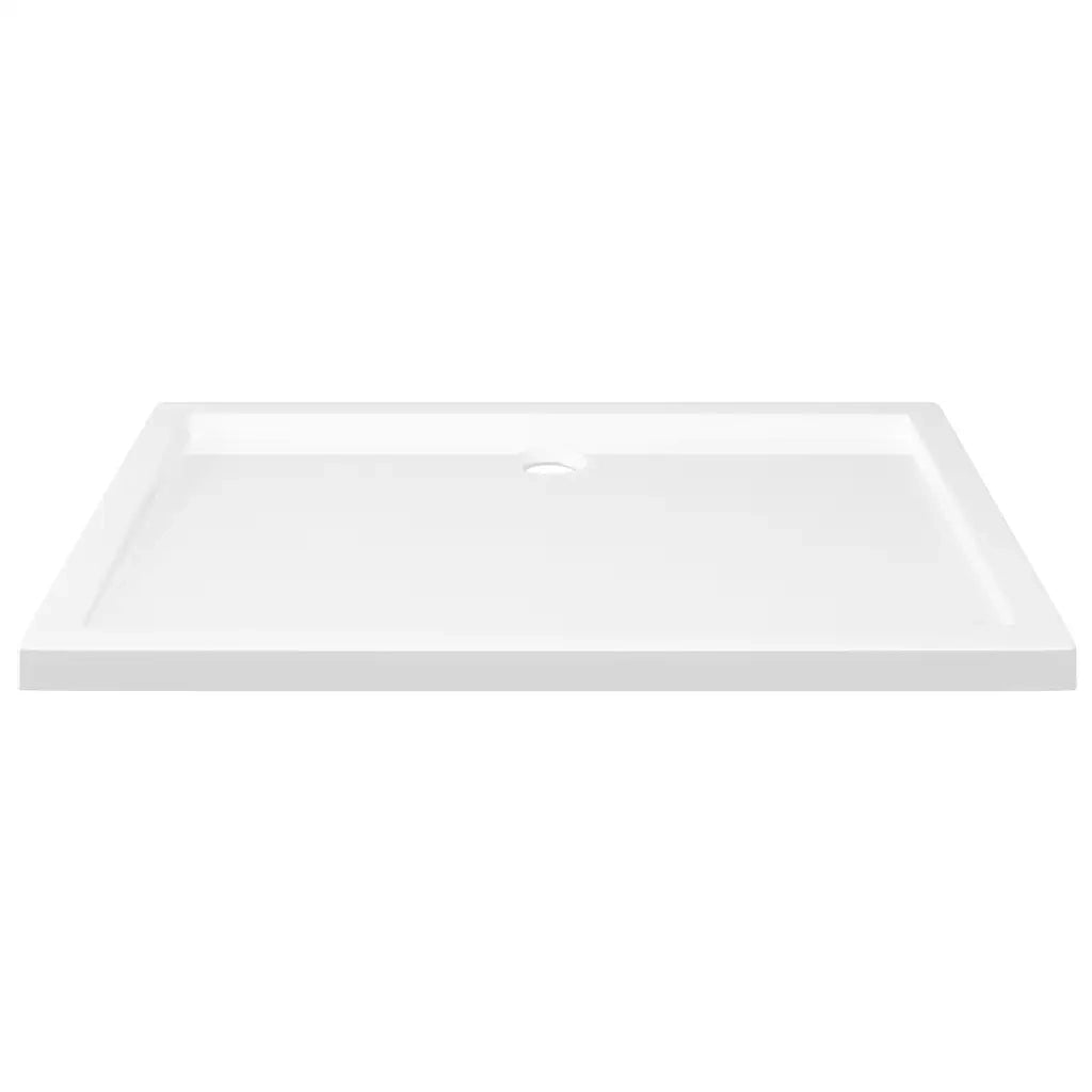 Piatto Doccia in ABS Rettangolare Bianco 80x110 cm CFW5305966