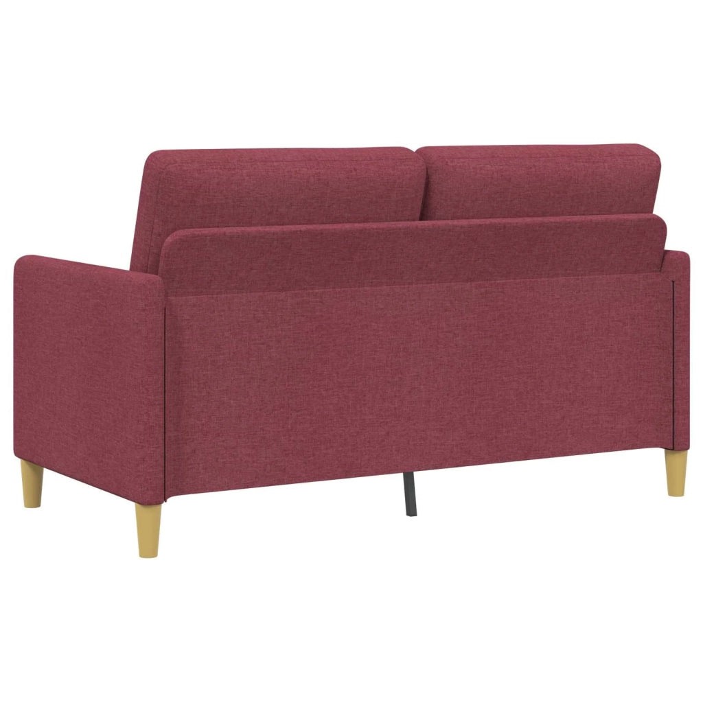 Divano con Storage Rosso Vino 152 x 78 x 87 cm Poliestere 42036922