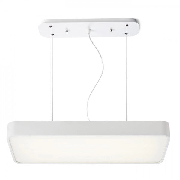 Lampadario plafoniera MENSA RC a sospensione bianco 230V LED 36W 3000K