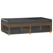 Coperture Mobili Giardino | Telone per mobili da esterni 2 pz 8Occhielli 125x70x35 Rettangolari