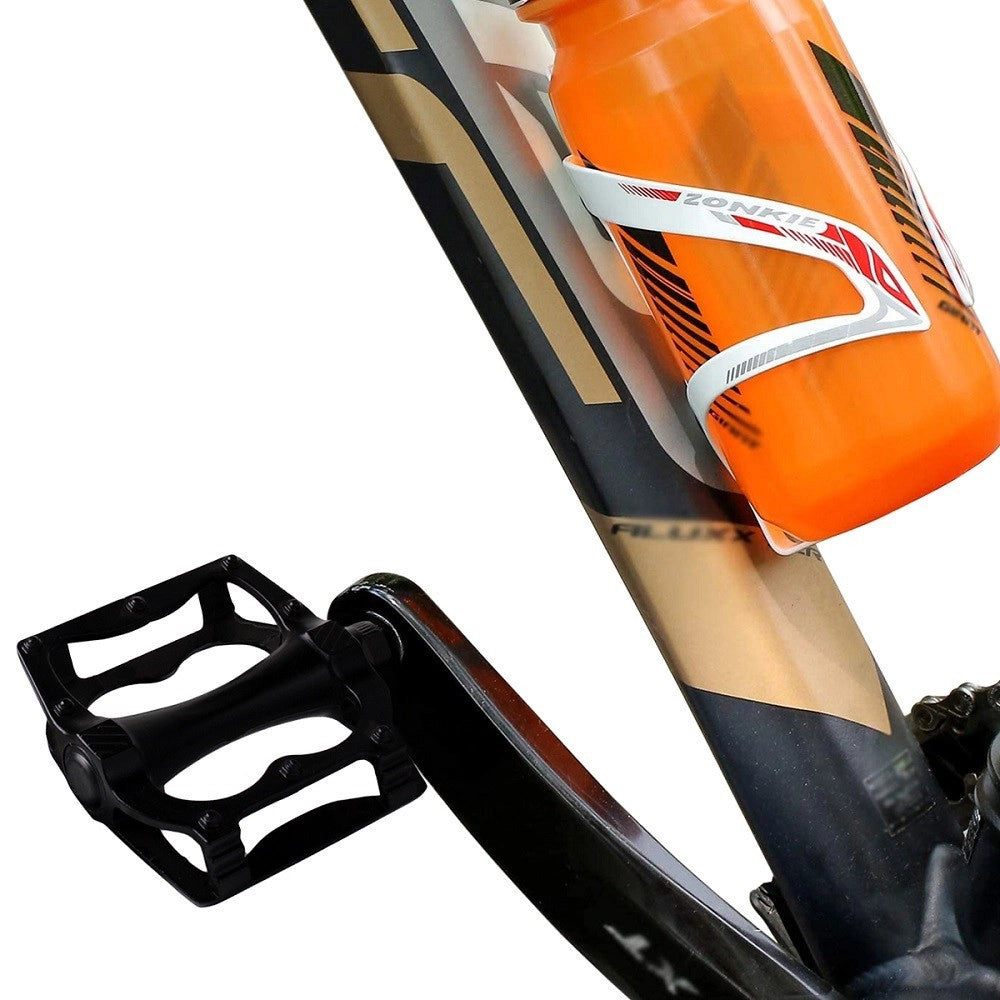 Trade Shop - Coppia Pedali Per Bici Bicicletta In Lega Di Alluminio Attacco Universale Xc-2515 -