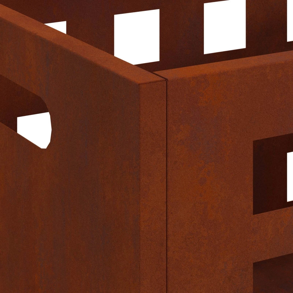 Focolare Marrone 50 x 30 x 40 cm Acciaio CFW4280729