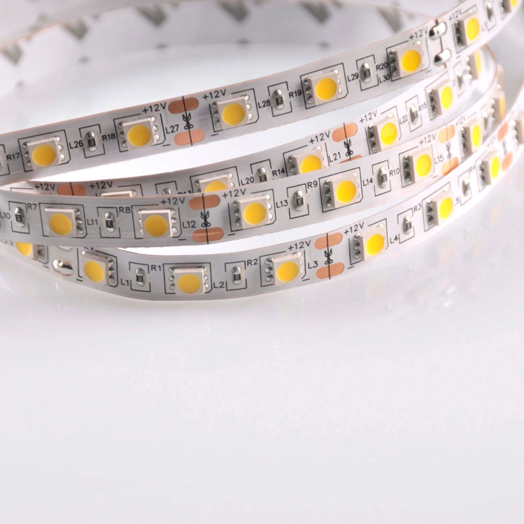 Striscia LED 12V 5m IP20 3000K 2300lm dimmerabile Polux