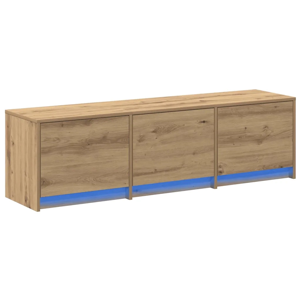 Mobile TV-Credenza per TV Rovere artigianale 140 x 34 x 40 cm Legno multistrato
