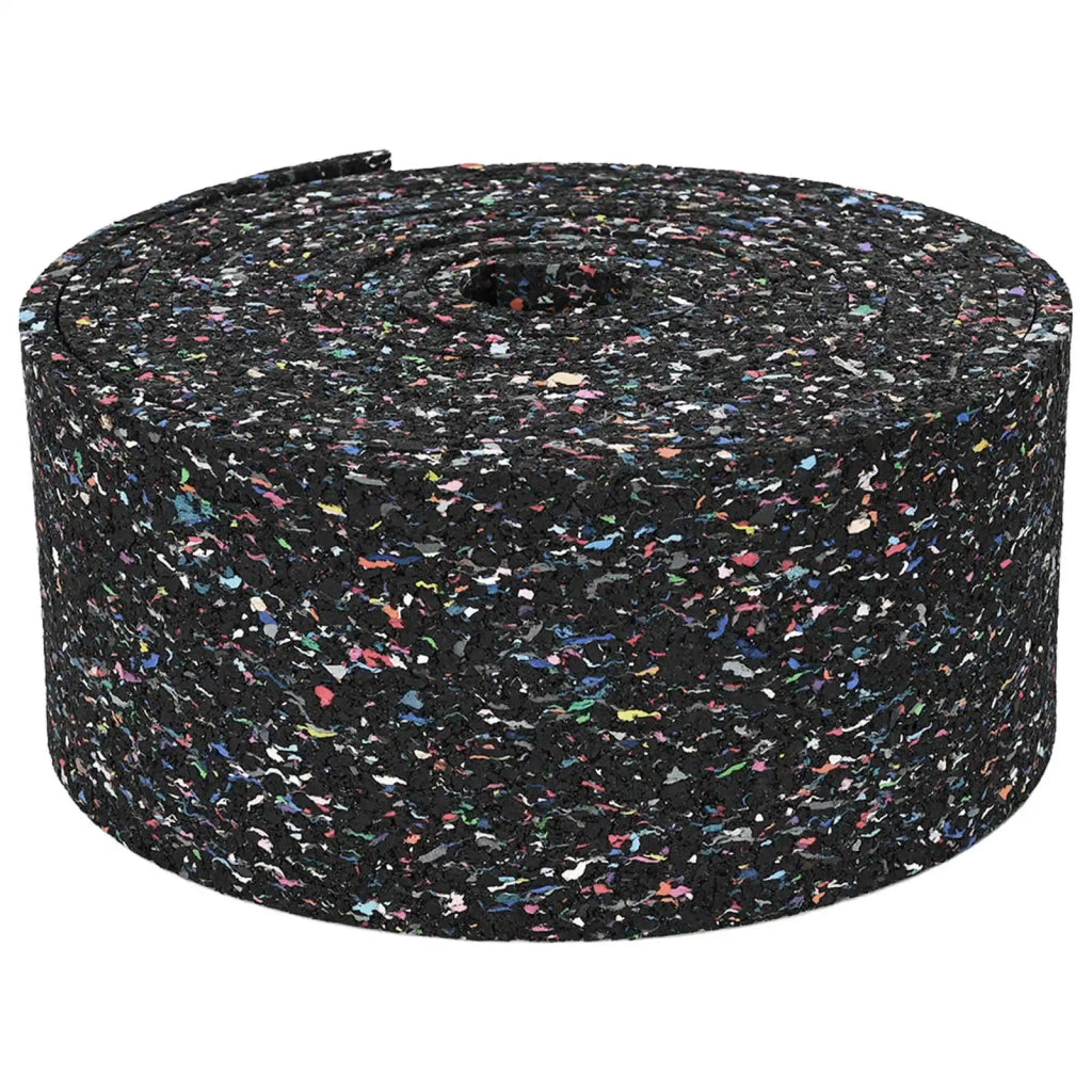 Rotolo di Granulato in Gomma Nero 1000 x 12 x 0,8 cm Gomma CFW1250419