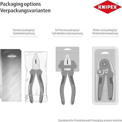 Knipex 86 04 100 Pinza Chiave XS 100 mm apertura max 21 mm 10 regolazioni acciaio cromo-vanadio