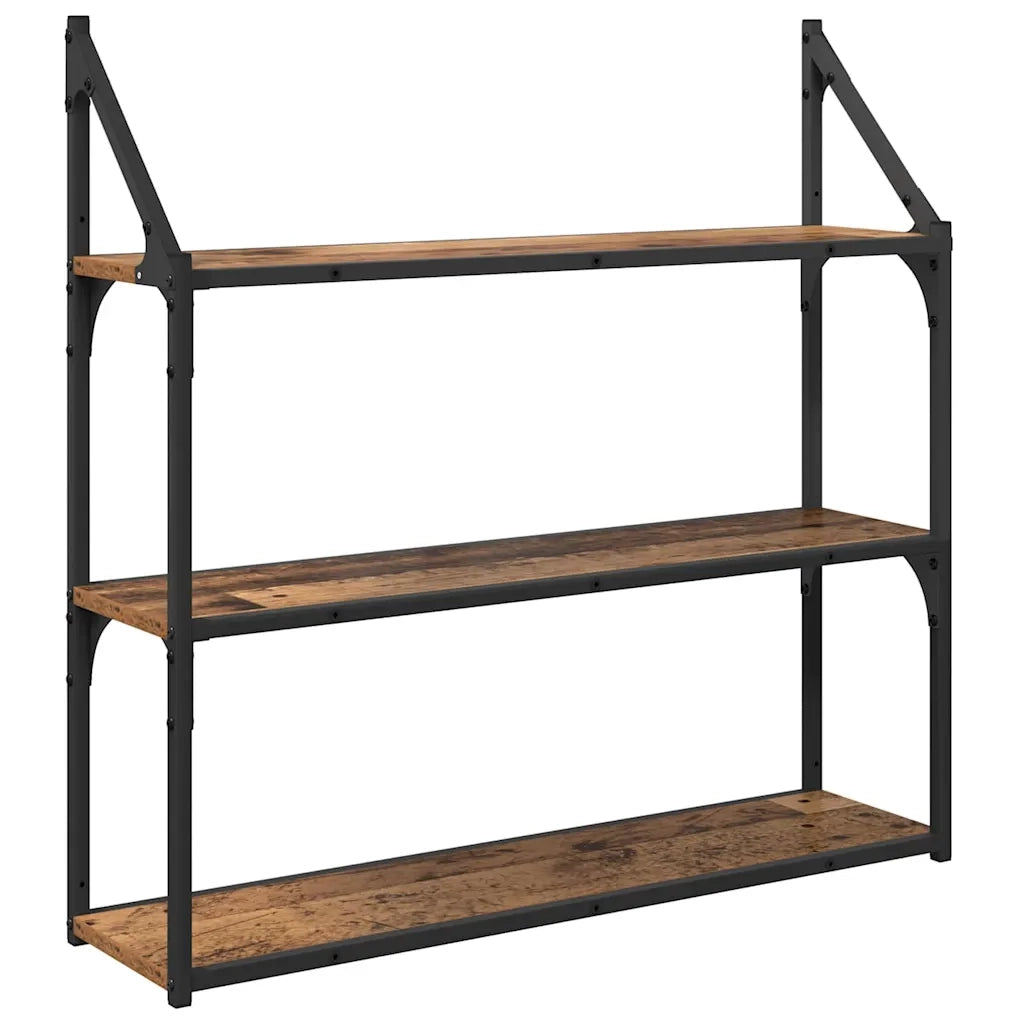 Scaffale da parete Legno vecchio 80 x 21 x 78,5 cm 882793