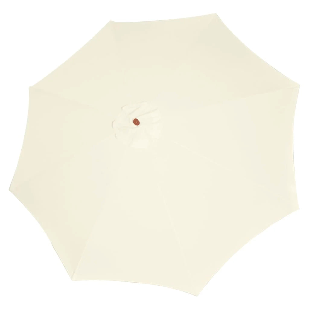 Ombrellone 300 x 258 cm bianco sabbia 02_0008036