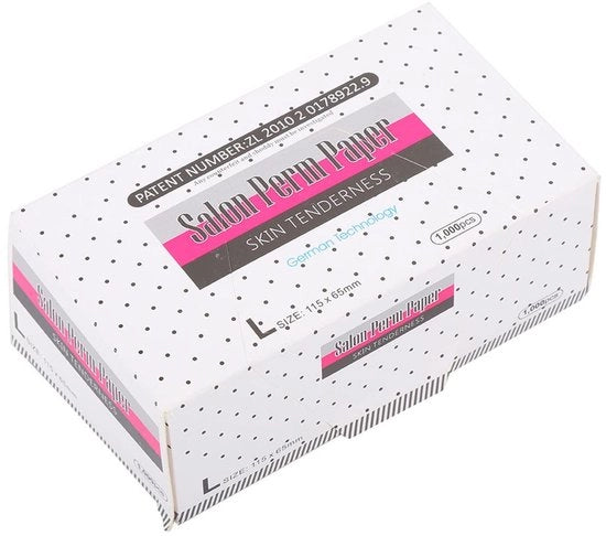 Accessorio per capelli permanente a forma di mesh - Resistente a elevate temperature - Leggero e compatto - Facile da utilizzare - Papier per capelli