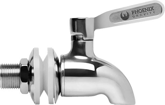 Dispenser da acqua in acciaio inossidabile - Sostituzione per gravità - 1 pezzo - Acciaio inossidabile
