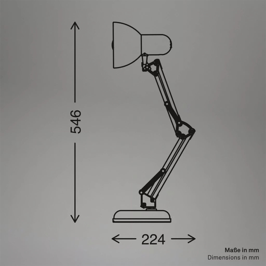 Lampada Da Tavolo Retrò Pixa Metallo Beige 1 Luce E14 Ip20