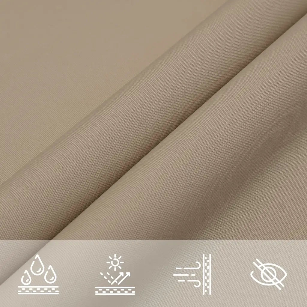 Parasole a Vela Oxford Triangolare 4,5x4,5x4,5 m Talpa 135453