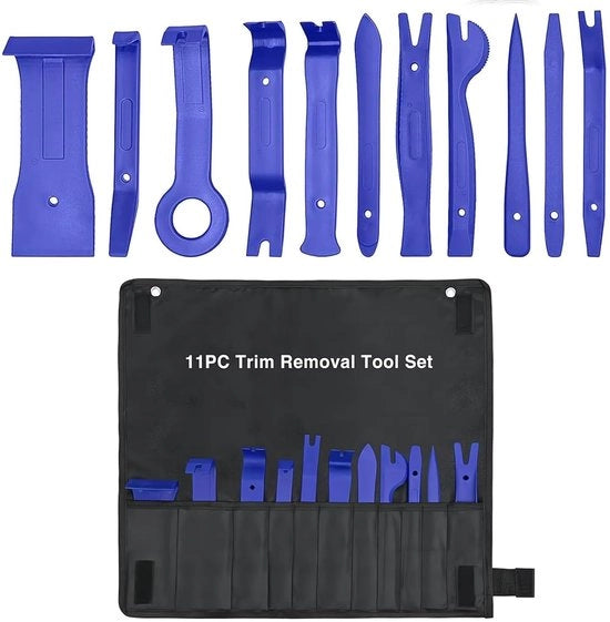 Strumenti di scomposizione per auto, attrezzi di sollevamento per auto, clip per rivestimenti di auto, attrezzi di sollevamento in plastica, strumenti di scomposizione per rivestimenti interni per la rimozione di pannelli di porte e pannelli di auto
