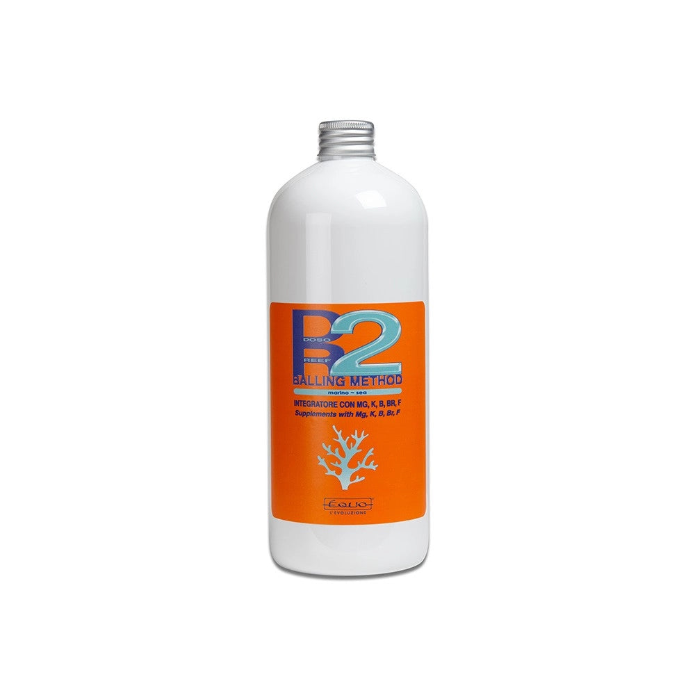 Equo Doso Reef 2 flacone da 1 litro - Integratore di Magnesio, Potassio, Boro, Bromo, Fluoro per metodo Balling