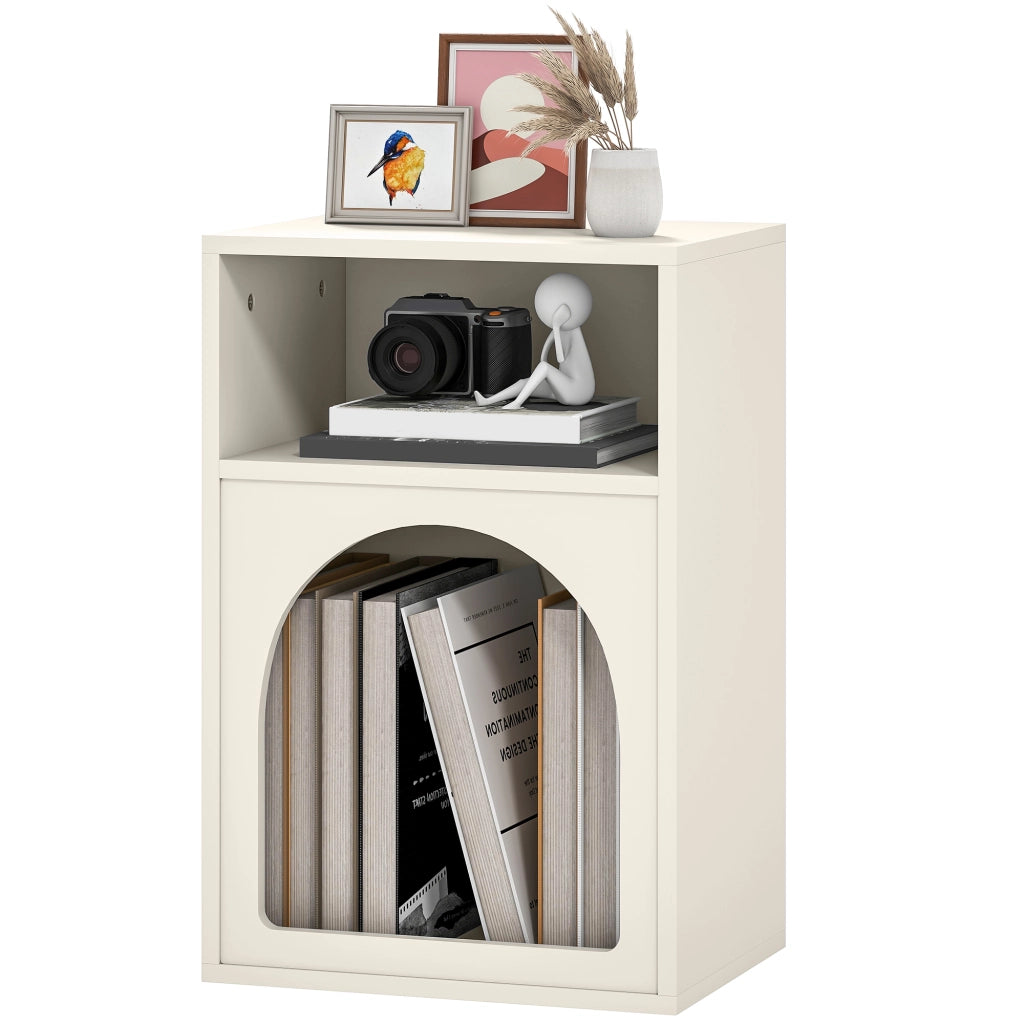 Comodino ¨C zephmum ¨C crema 40x30x60