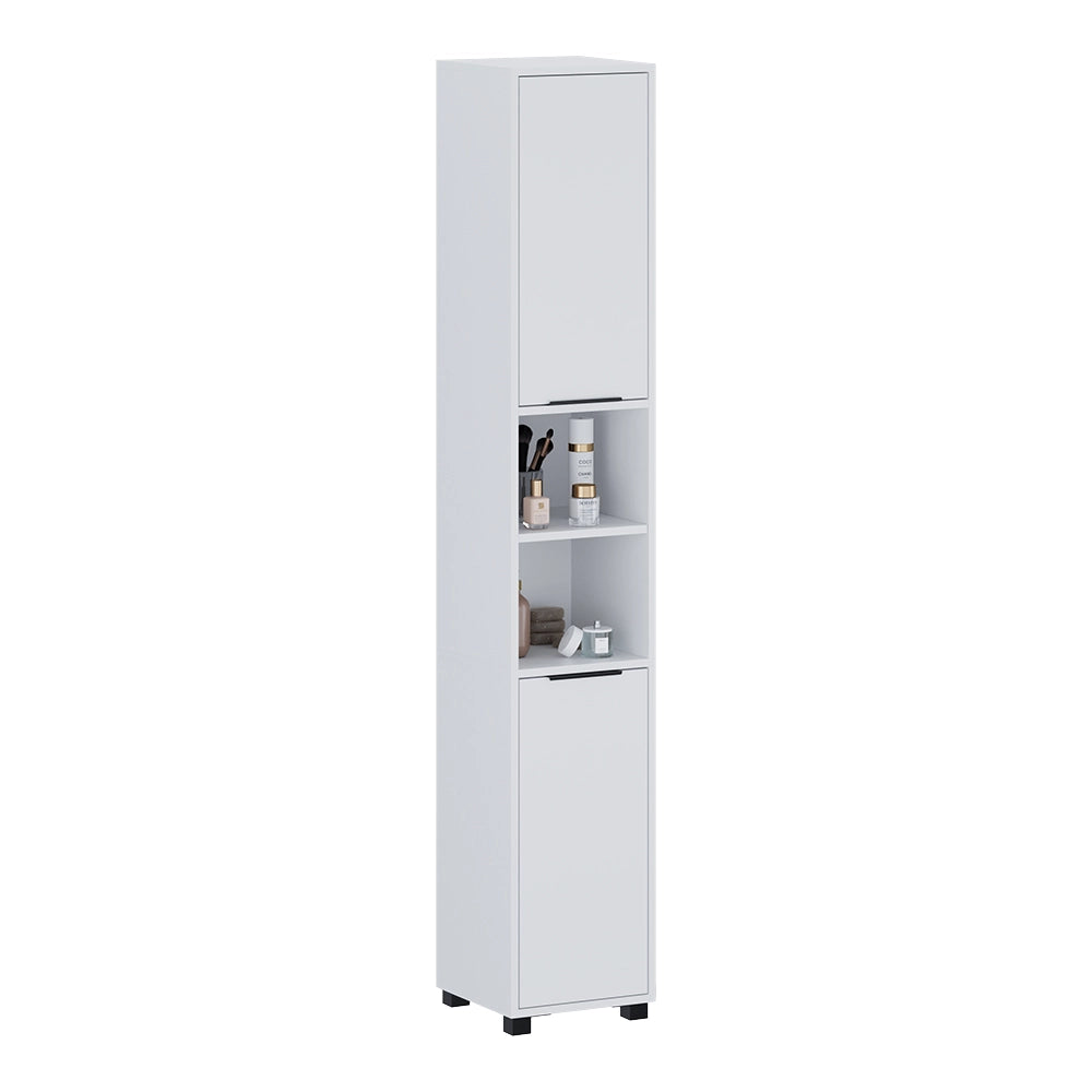 Vicco Armadio per il bagno Bianco 30 x 176 cm con 2 porte