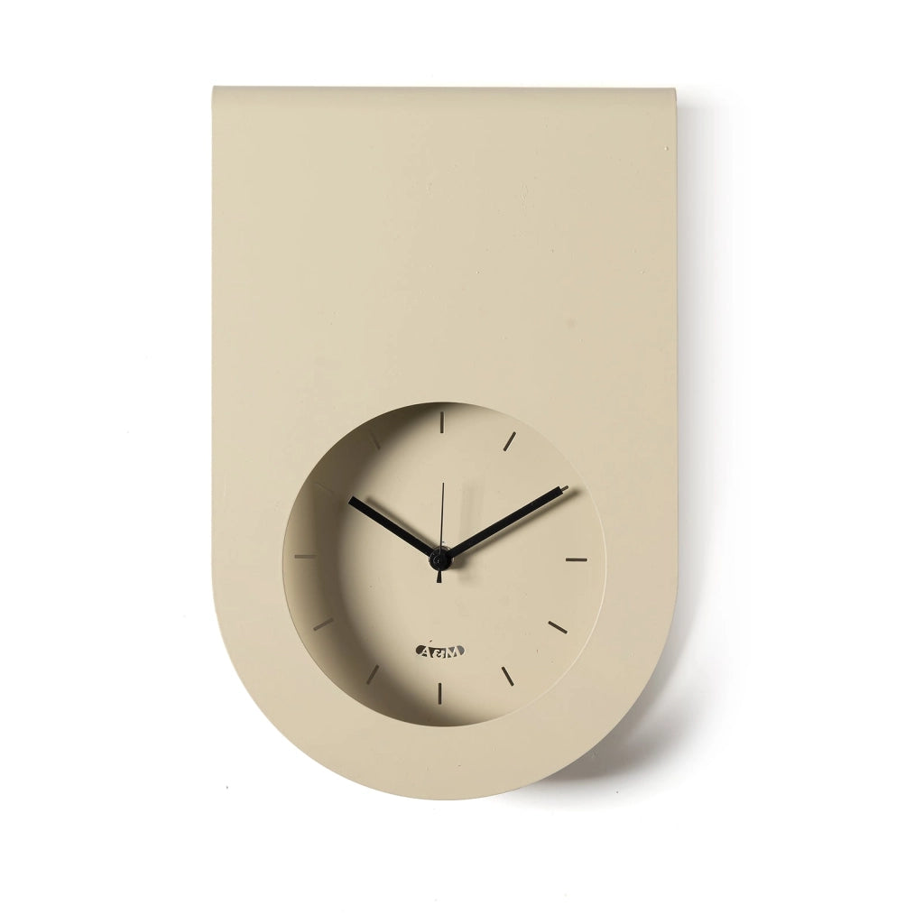 Orologio di design minimal Lembo Crema