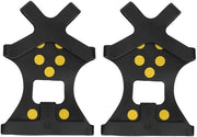 Spighe per Scarpe da Trekking - Spighe Antiscivolo in TPE e Gomma - 10 Spighe in Acciaio Inossidabile - Ergonomico e Leggero - Facile da Utilizzare