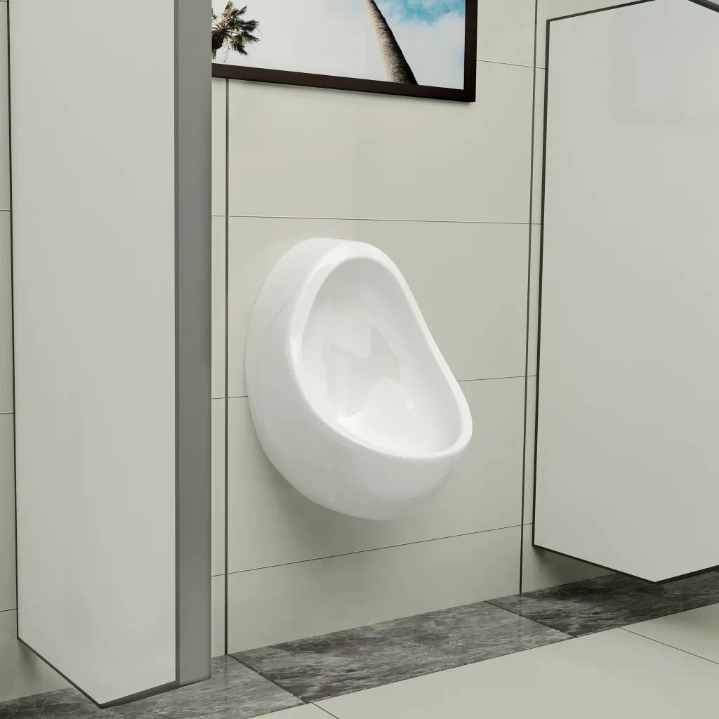 Orinatoio Sospeso con Sciacquone in Ceramica Bianco cod mxl 72528
