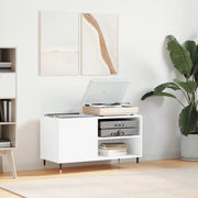Mobile Porta Dischi Bianco 85x38x48 cm in Legno Multistratocod mxl 129983