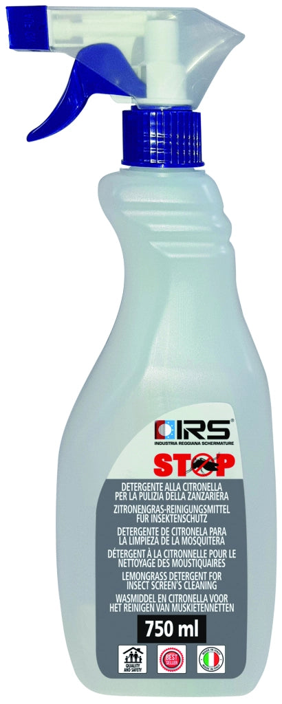 DETERGENTE SPRAY PER PULIZIA ZANZARIERA ALVARO SPRAY 750 alla citronella ml. 750 12.00 pz