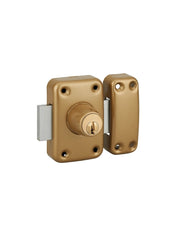 Chiavistello CAPITAL senza cilindro esterno, epossidico oro, 3 chiavi – THIRARD