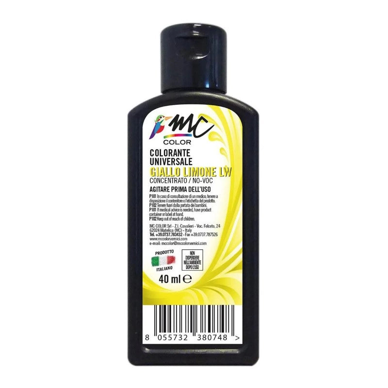 COLORANTE GIALLO LIMONE ML.45